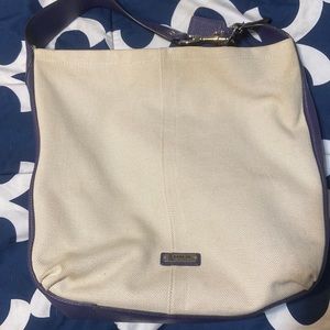 Big coach shoulder purse